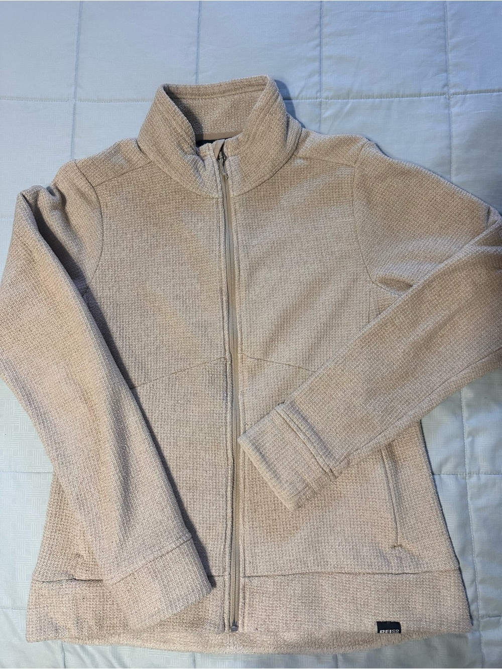 Women's REI co-op Full-Zip Knit Jacket - Cream size small